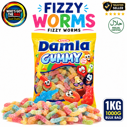 Fizzy Worms 1KG