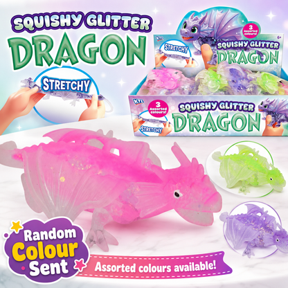 Squishy Dragon 19cm Random Colour Sent