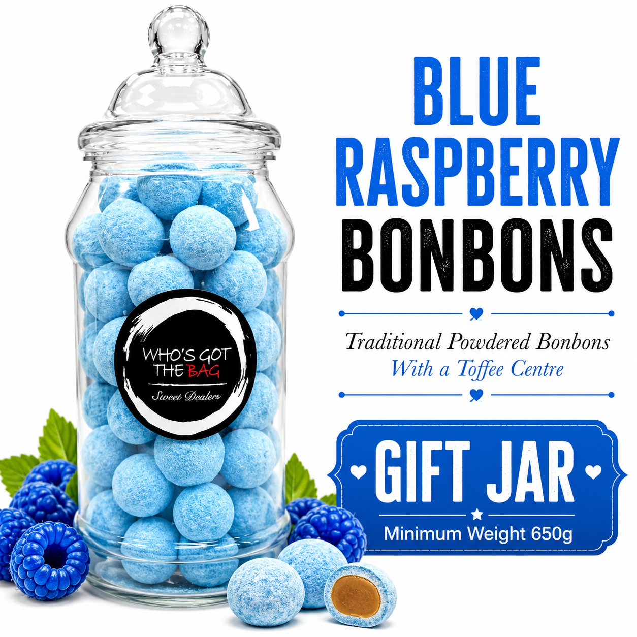 Traditional Bon Bons Jar's 5x Gift Set Min 650g