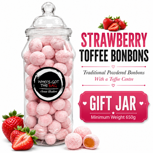 Traditional Strawberry Bon Bons Jar Min 650g
