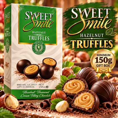 Luxury Chocolate Truffle Selection 150g, Cream Filled Chocolate & Coconut Truffles, Choose Your Flavour