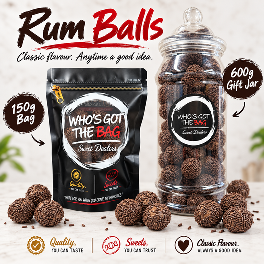 RumBalls with Chocolate Sprinkles Jamaican RumFlavour