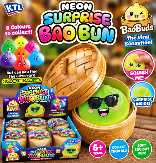 BaoBuds Neon Surprise Bao Bun