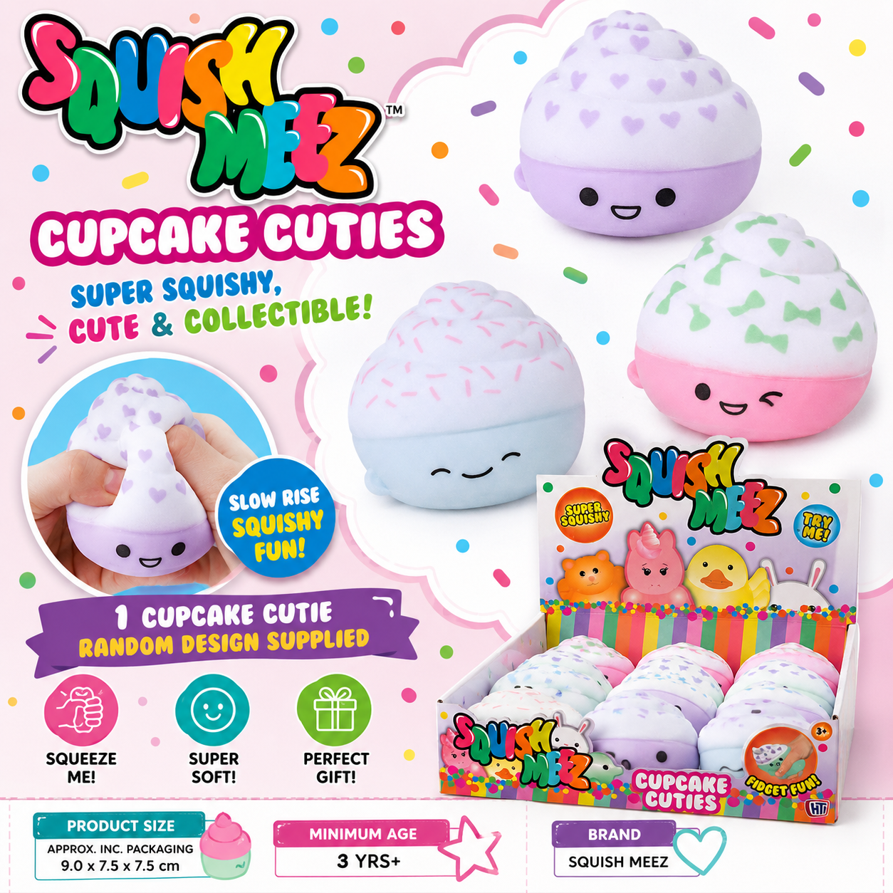 Squish Meez Cupcake Cuties