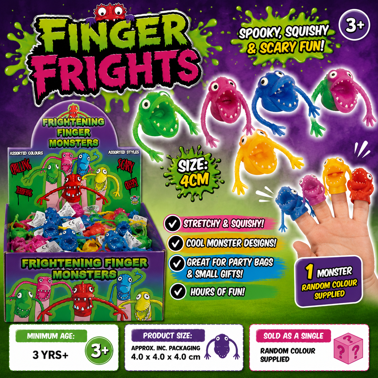 Finger Frights 4cm