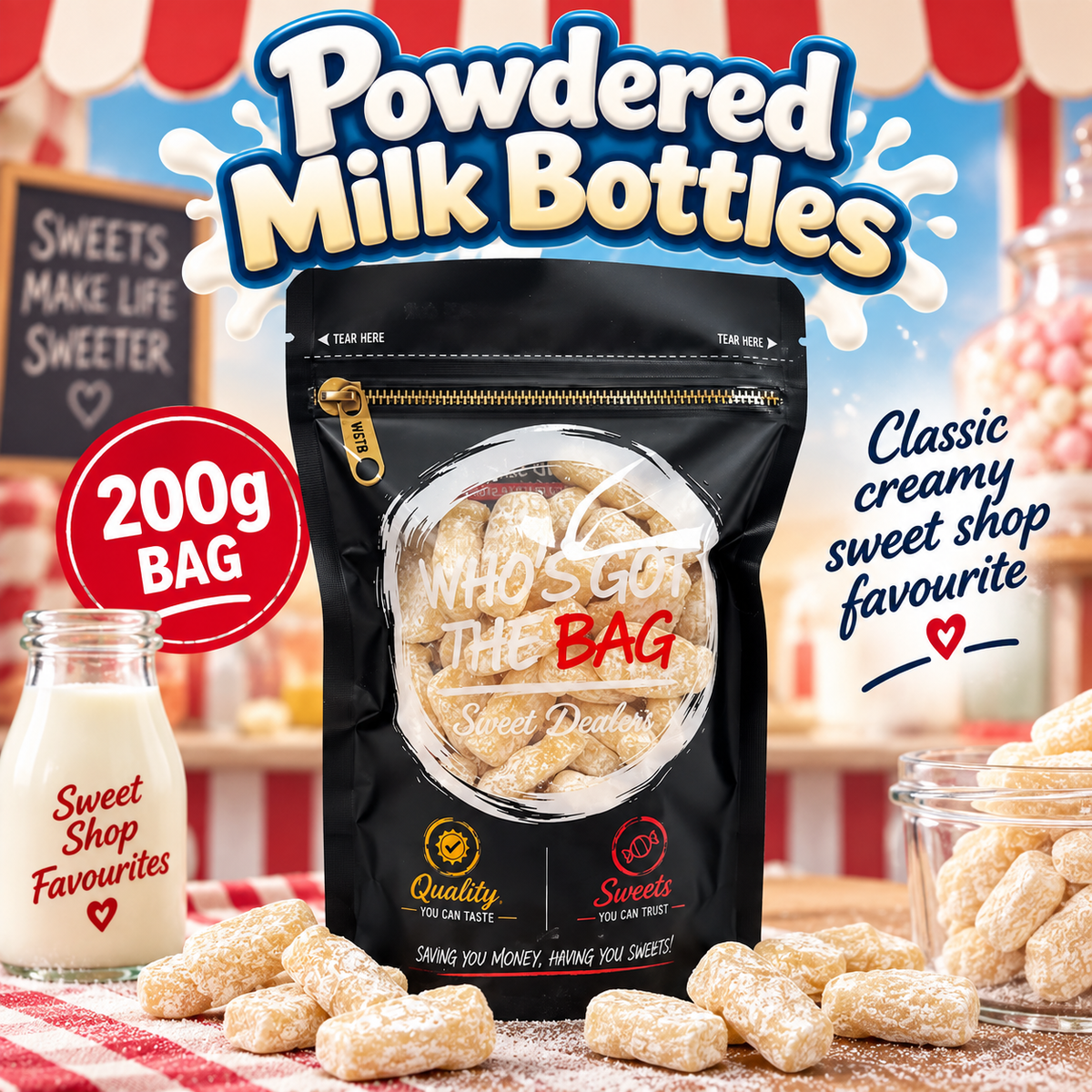 Barratt Milk Bottles Gums
