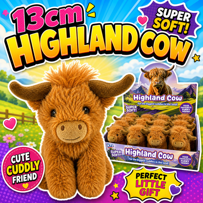 13cm Highland Cow