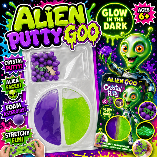 Alien Putty Goo Glow In The Dark