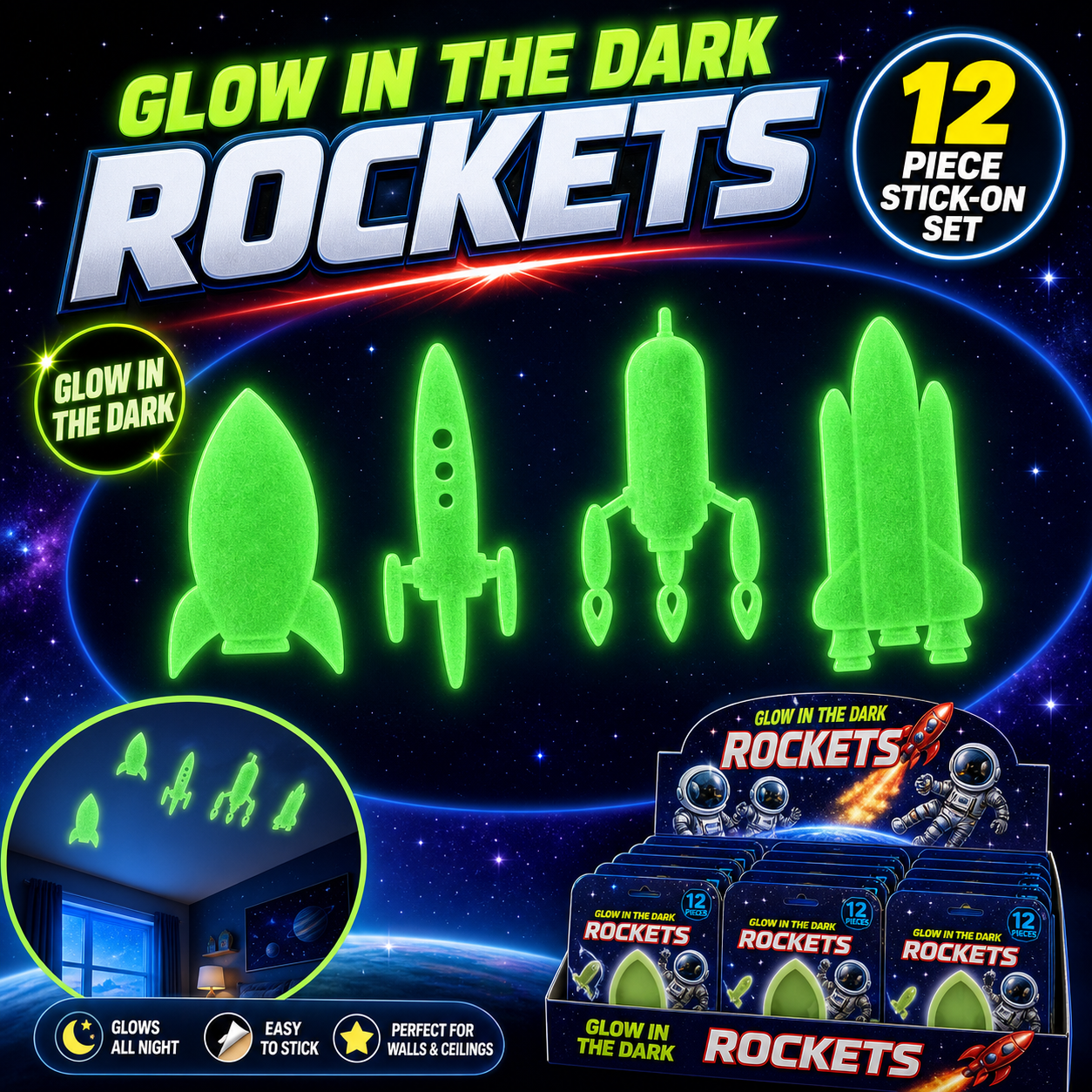 Glow In The Dark Rockets