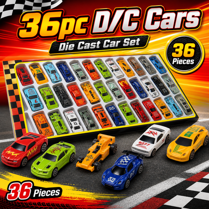 36pc D/C Cars