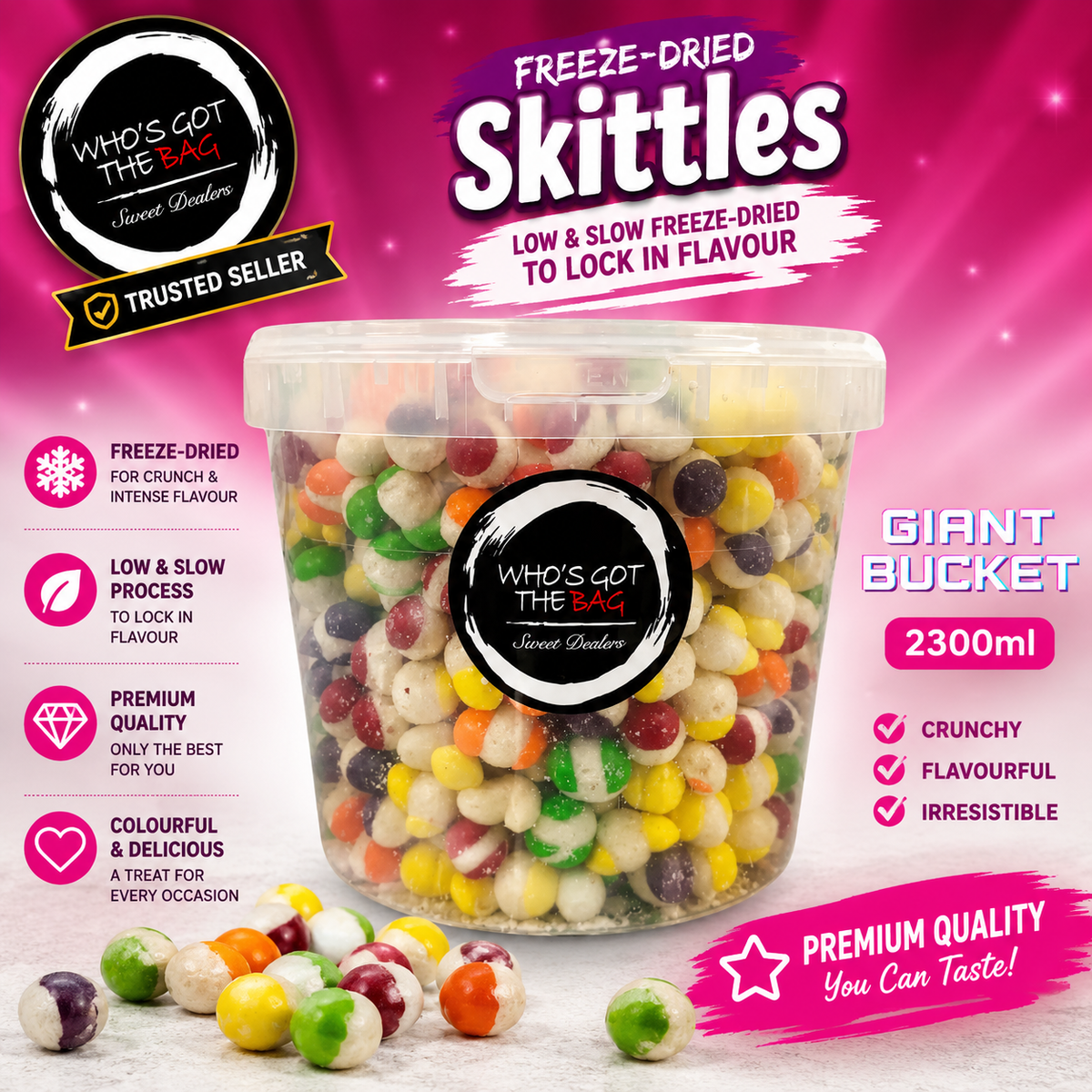 Freeze Dried Candy Selection UK Produced