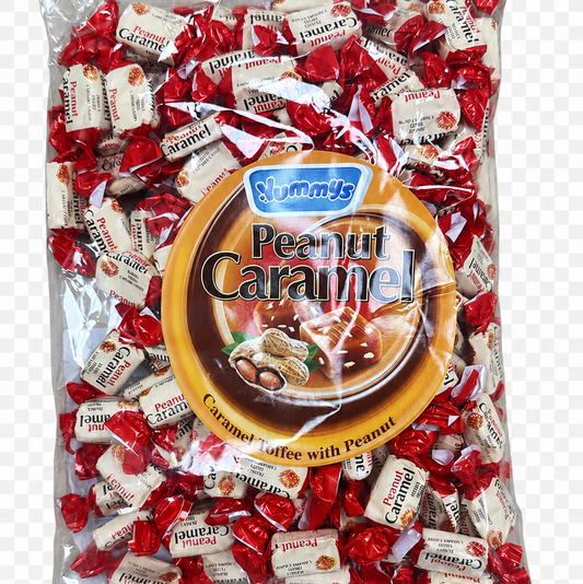 Yummy Peanut Caramel Toffee Sweets 1kg Bag