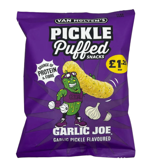 Van Holten's Pickle Puffed 50g Garlic Joe