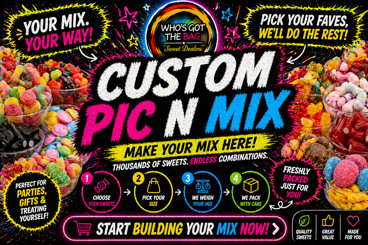 Custom Pick 'n' Mix
