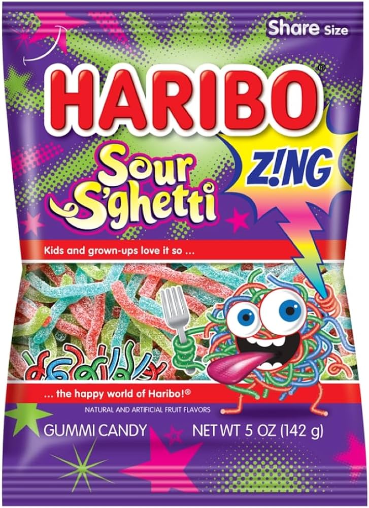 Haribo Sour Spaghetti (American)