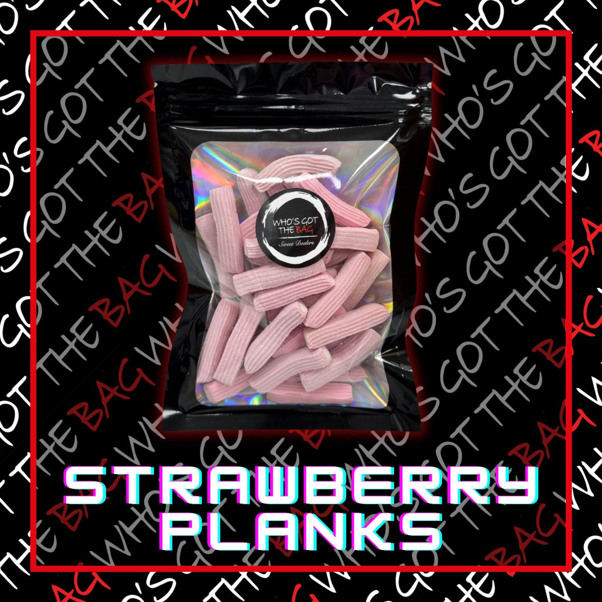 Freeze Dried Strawberry Planks