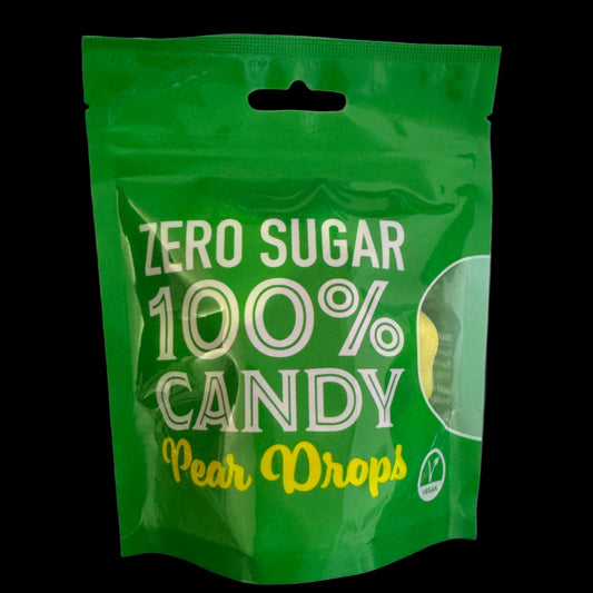 Zero Sugar Free Pear Drops 120g Candy Hard Boiled Sweets