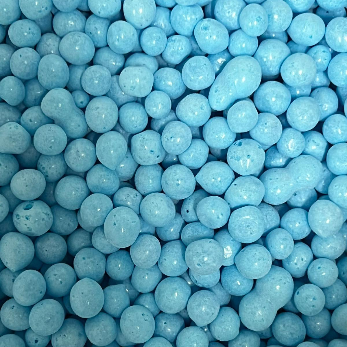 Mouth Melts Popping Dots Blue Raspberry 80g Freeze Dried