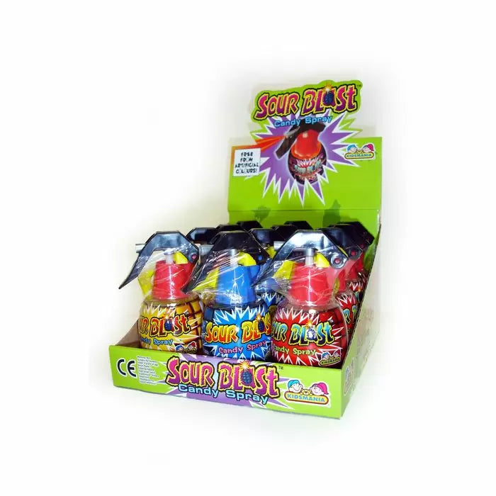 Sour Blast Candy Spray Grenades 57g
