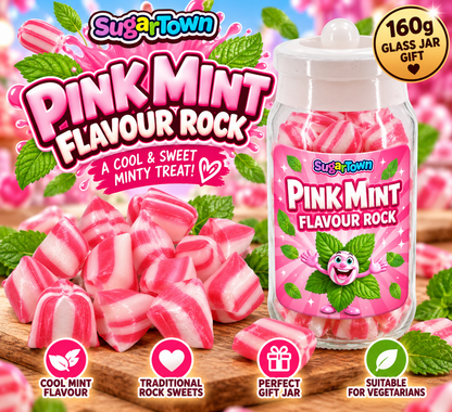 Traditional Flavour Rock Gift Jars, 160g