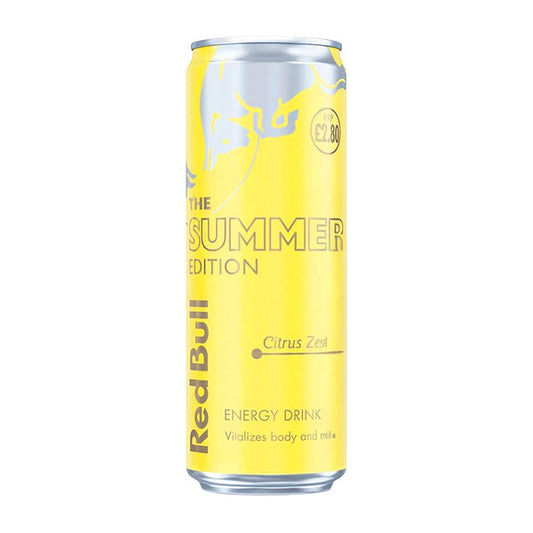 Red Bull Summer Edition Citrus Zest Energy Drink 473ml