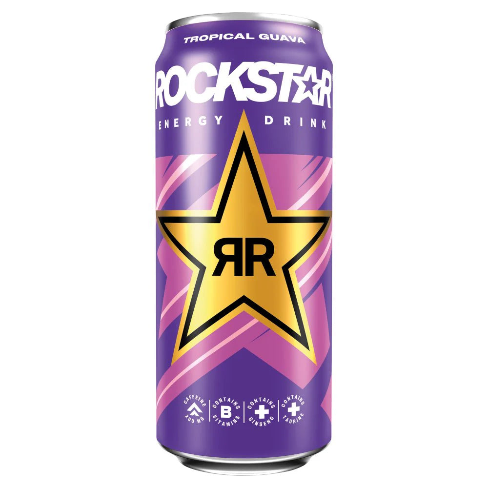 Rockstar Tropical Guava Energy Drink