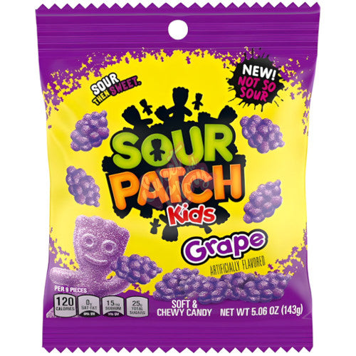 Sour Patch Kids Grape Bag 143g