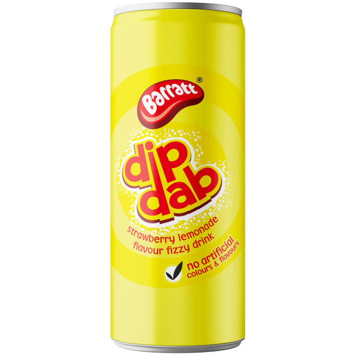 Sherbet Dip Dab Fizzy Drink Can 250ml
