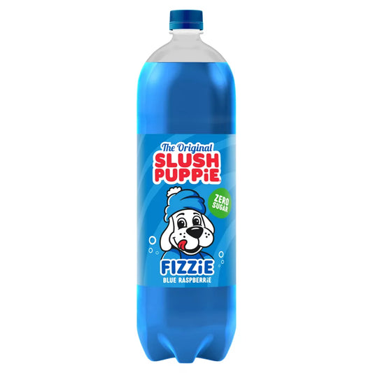 Slush Puppie Fizzy Blue Raspberry Drink 500ml