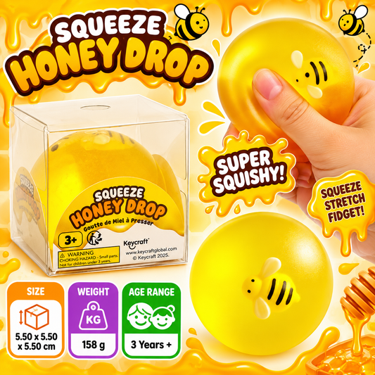 Squeeze Honey Drop Squishy Sensory Toy