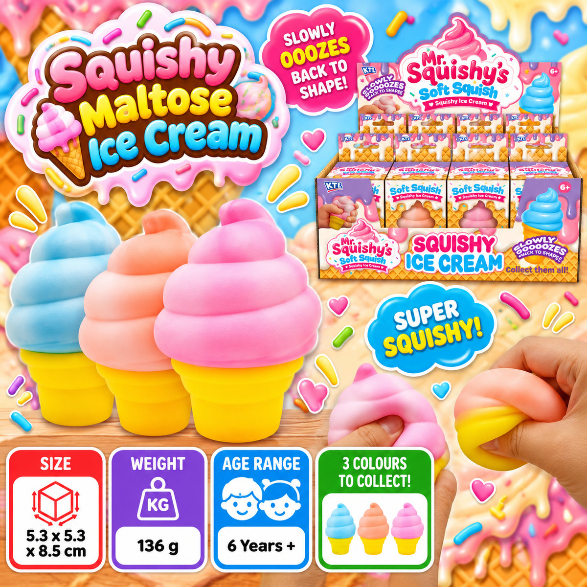 Squishy Maltose Ice Cream