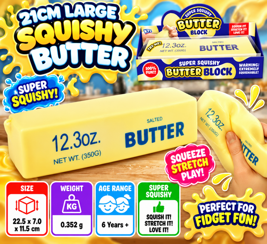 21cm Large Squishy Butter Block
