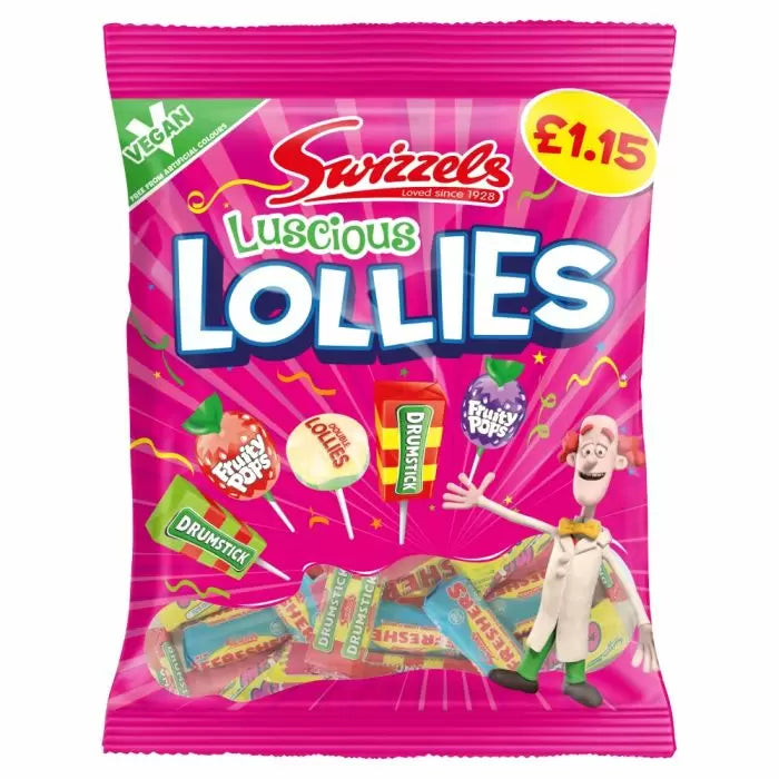 Swizzels Luscious Lollies Bags 132g