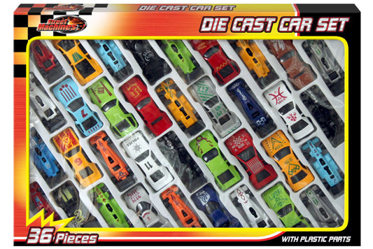 36pc D/C Cars