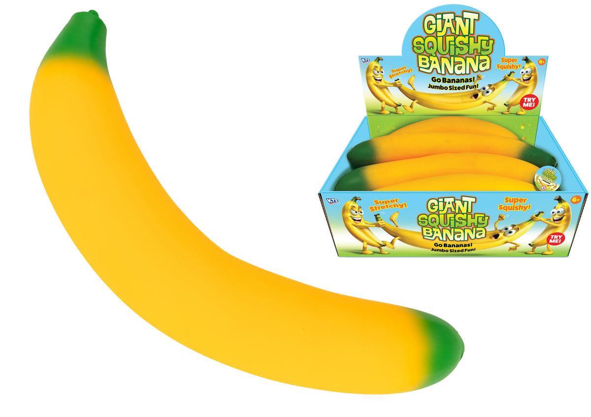 Jumbo Squishy Banana Sensory Toy