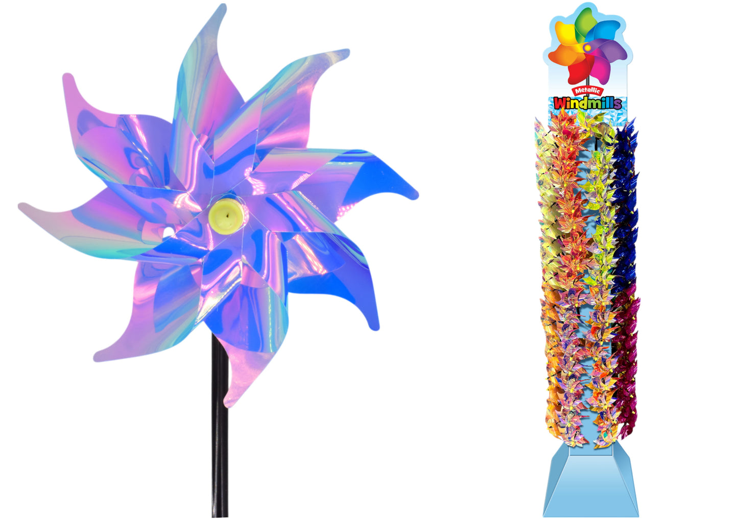 17cm Pearlised Windmill
