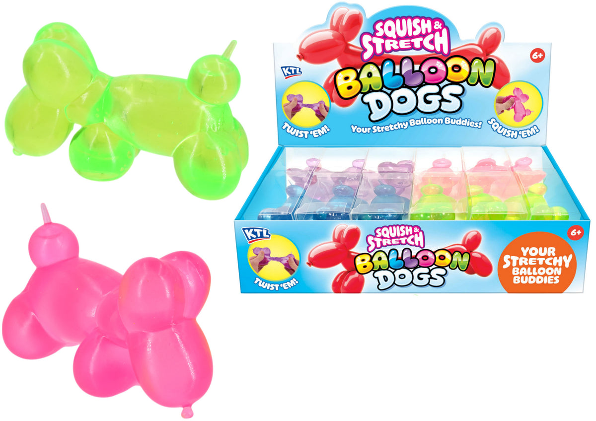 Squish & Stretch Balloon Dog Sensory Fidget Toy