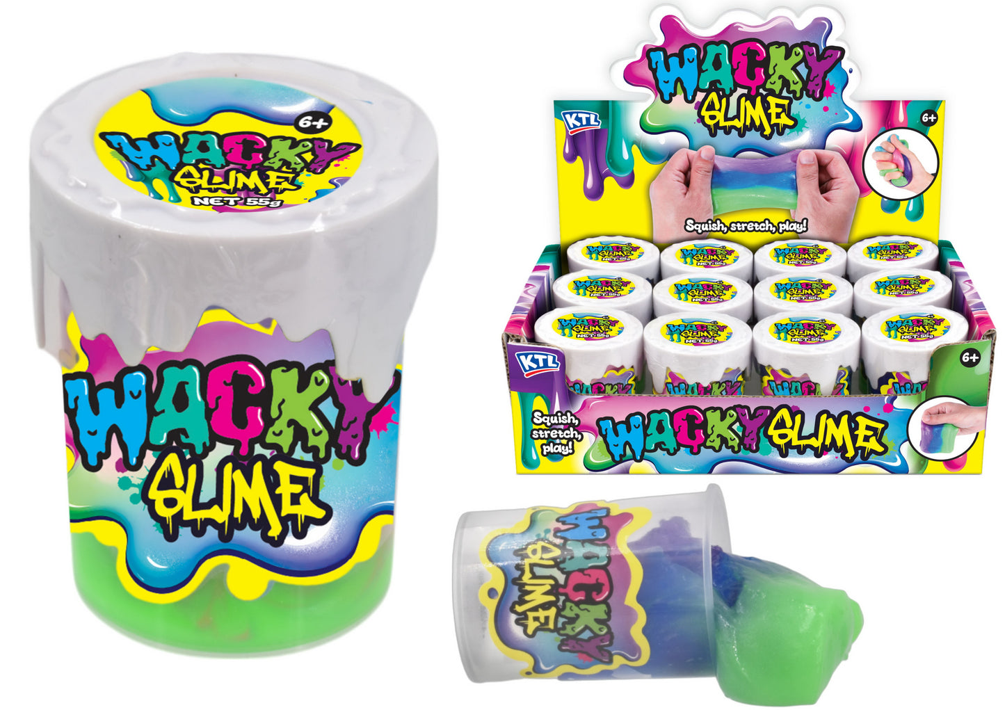 Wacky Slime Tub  55g