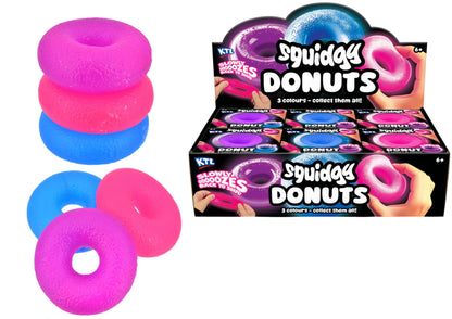 Squidgy Donuts Slow Rise Sensory Toy