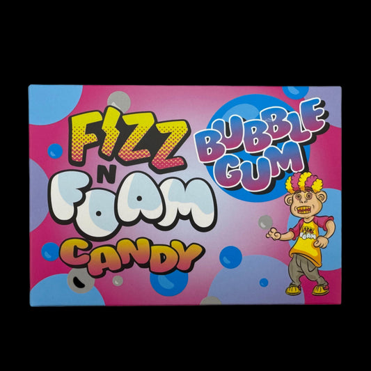 Fizz N Foam Bubble Gum 100g