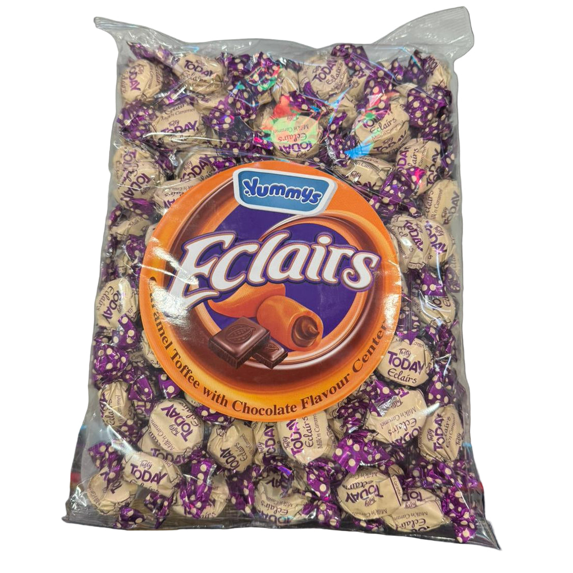 Wrapped Chocolate Eclairs 1kg Bag Halal