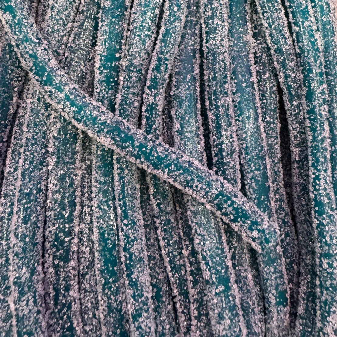 Sour Blue Raspberry Pencils 1kg Tub (Vegan Halal)