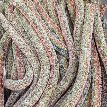 Sour Rainbow Pencils 1kg Tub - Vegan Halal