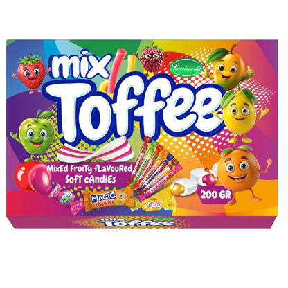 Mix Toffee In Box 200g Halal