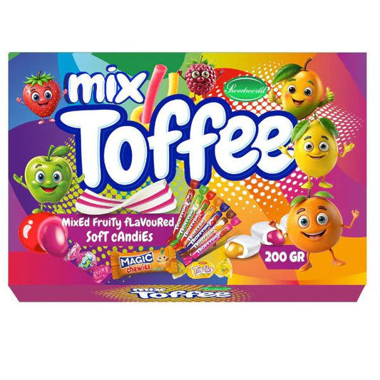Mix Toffee In Box 200g Halal