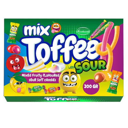 Mix Toffee Sour In Box 200g Halal