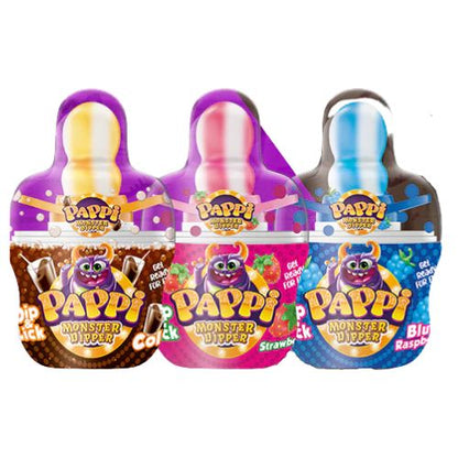 Pappi Monster Dipper Dip & Lick 32g Random Flavour Halal