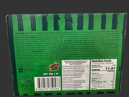 Pappi Watermelon Candy Lollopop Single 25g Halal