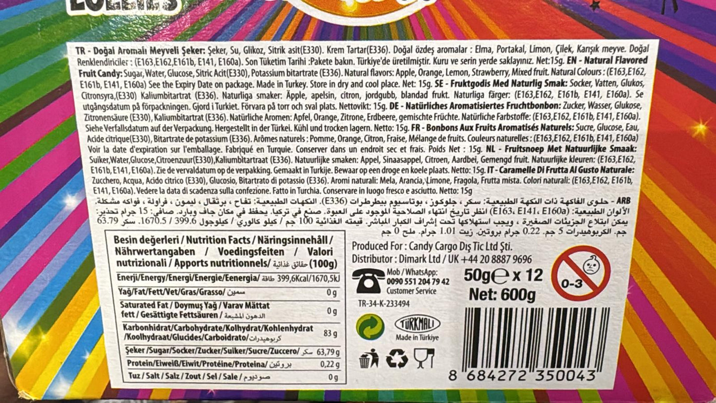 Pappi Ice Cream Lollopop Single 50g Halal