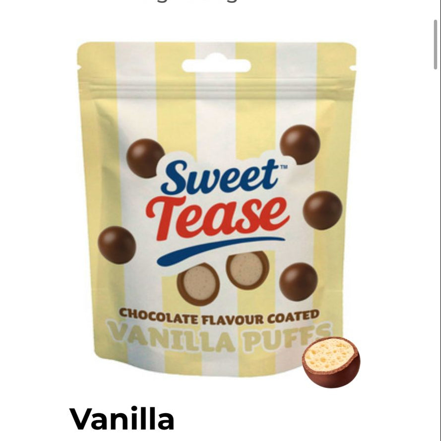 Sweet Tease Vanilla Chocolate Flavour Puffs